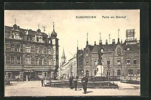 AK Euskirchen, Partie am Bahnhof