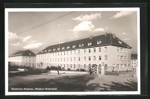 AK Meissen-Bohnitzsch, Artillerie-Kaserne