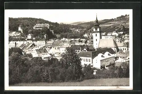 AK Velke Mezirici, Kirche im Ort