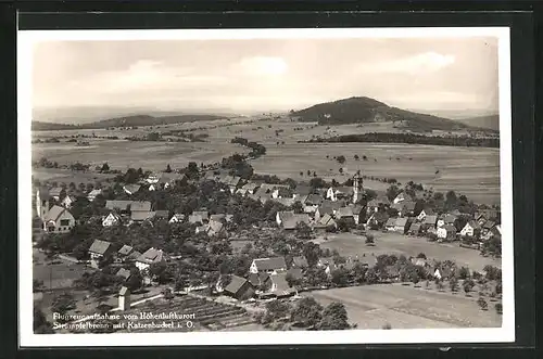 AK Strümpfelbrunn, Blick auf den Luftkurort, Fliegeraufnahme