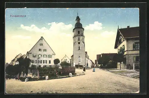 AK Rosenfeld, Kirche im Stadtkern