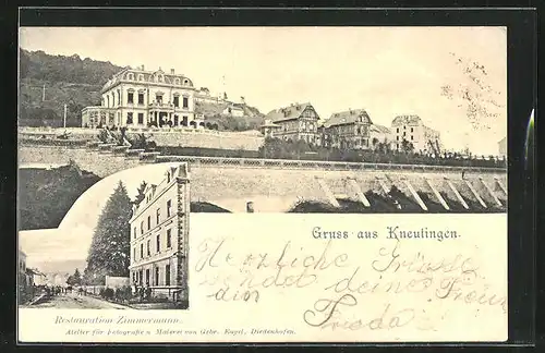 AK Kneuttingen, Restaurant Zimmermann, Villenviertel