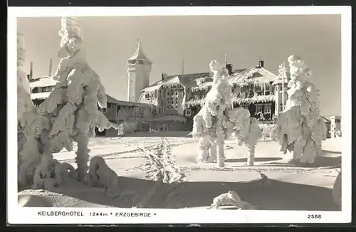 AK Keilberg, Keilberghotel im Winter