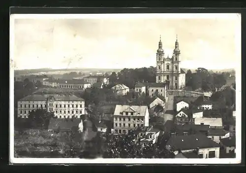 AK Frydek, Pohled na poutni chram Mariansky