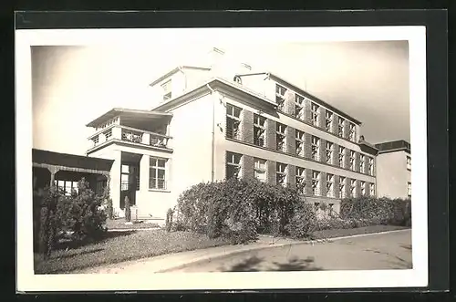 AK Zamberk, vor dem Senftenberg-Albertinum