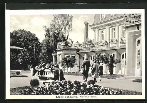 AK Bad Bochdanetsch / Lazne Bohdanec, Gocaruv Palac