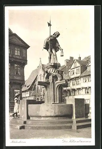 AK Hildesheim, am Katzenbrunnen