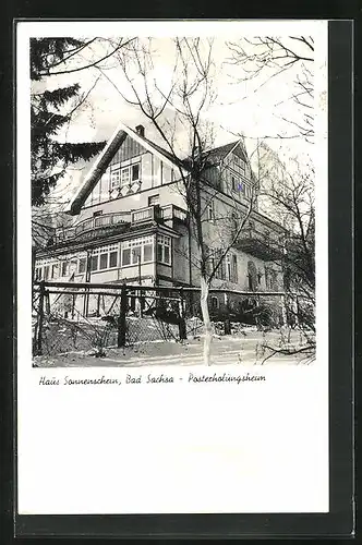 AK Bad Sachsa, Haus Sonnenschein, am Posterholungsheim