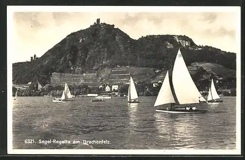 AK Segel-Regatta am Drachenfels