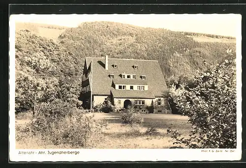 AK Altenahr, Partie an der Ahr. Jugendherberge