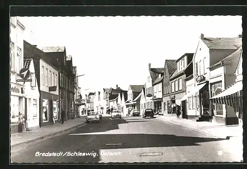 AK Bredstedt in Schleswig, Häuser in der Osterstrasse