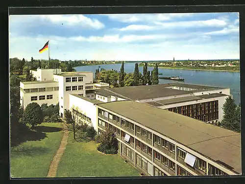 AK Bonn am Rhein, moderne Architektur, am Bundeshaus