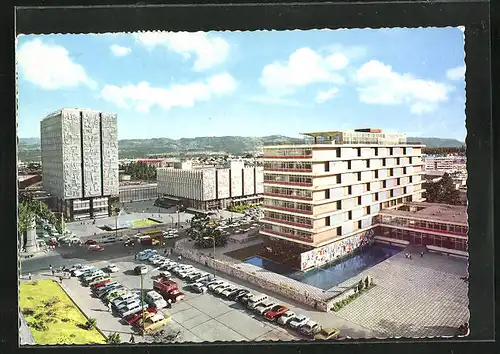 AK Guatemala, moderne Architektur, Building of the National Mortgage and Credit bank