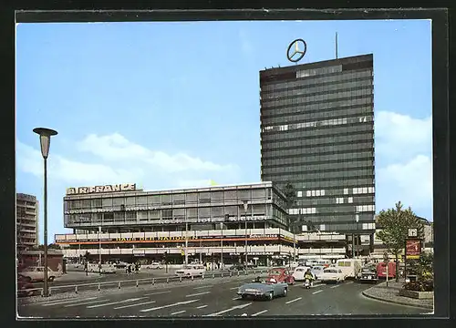 AK Berlin, moderne Architektur, Blick auf das Europa Center