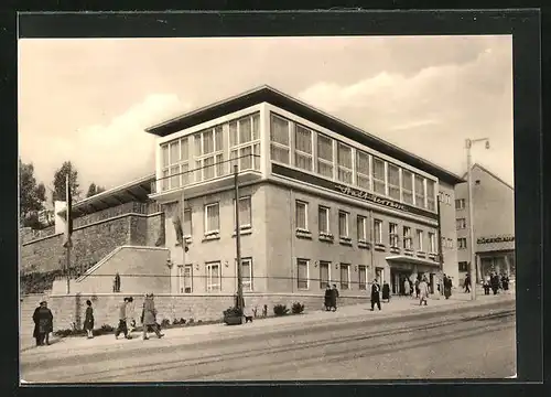 AK Nordhausen, moderne Architektur, HO-Gaststätte Stadt-Terrasse