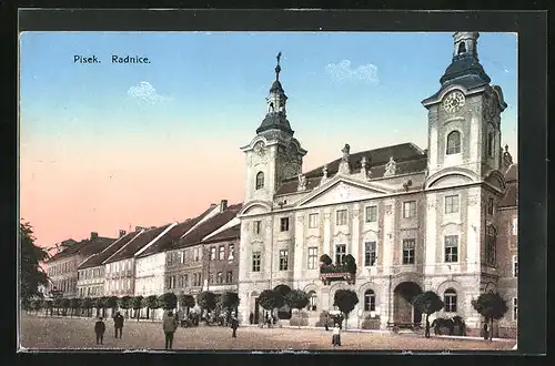 AK Pisek, Radnice, Namesti