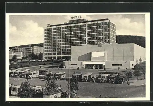 AK Zlin, Vereinhaus und Lichtspiel, Bauhaus