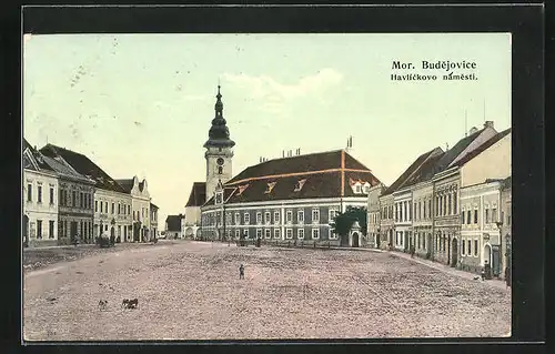 AK Mor. Budejovice, Havlickovo namesti