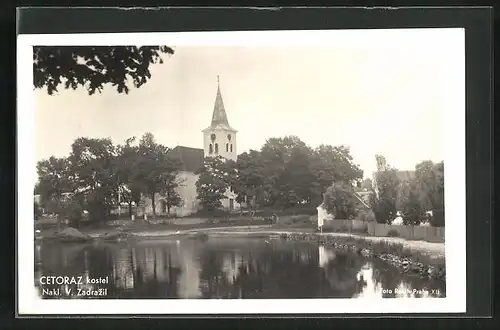 AK Cetoraz, Kirche am Teich