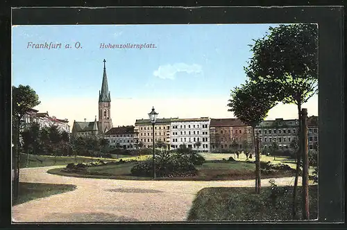 AK Frankfurt / Oder, Hohenzollernplatz
