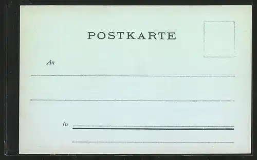 Mondschein-AK Grimma, Marktplatz