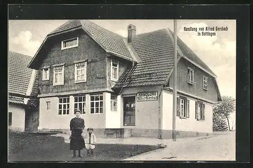 AK Hottingen, Handlung von Alfred Gersbach