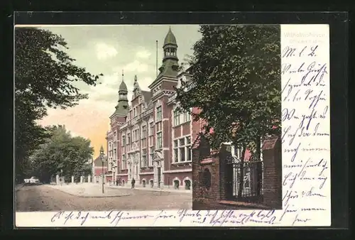 AK Wilhelmshaven, vor dem Offizierskasino