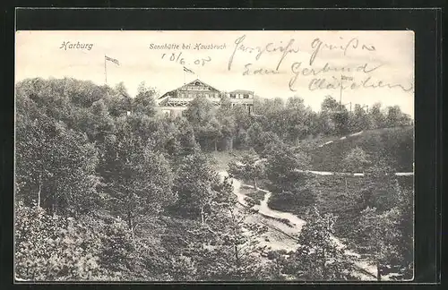 AK Hausbruch / Harburg, Blick auf die Sennhütte