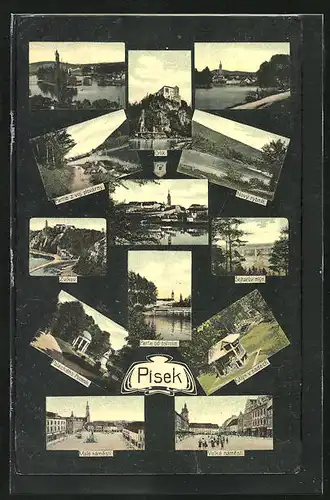 AK Pisek, Orlik, Zvikov, Male namesti