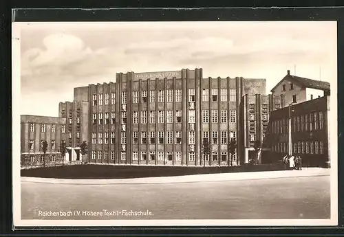 AK Reichenbach i. V., Höhere Textil-Fachschule