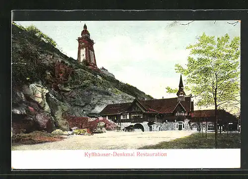 AK Kyffhäuser, Restaurant und Kyffhäuser-Denkmal