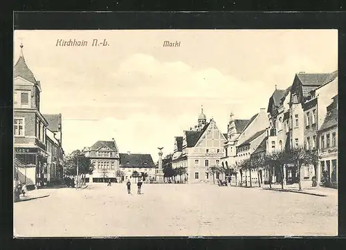 AK Kirchhain N.-L., Leerer Markt