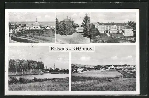 AK Krisans, Verschiedene Ansichten im Ort