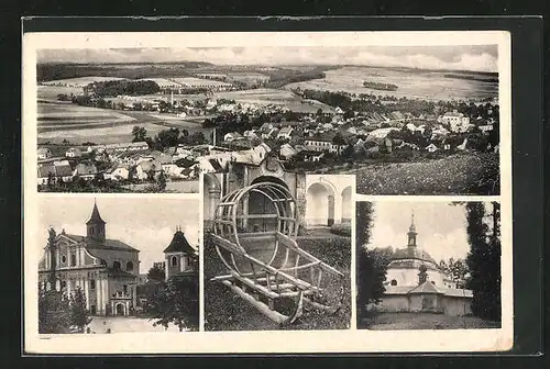 AK Kysperk, Kirche, Schlitten, Denkmal