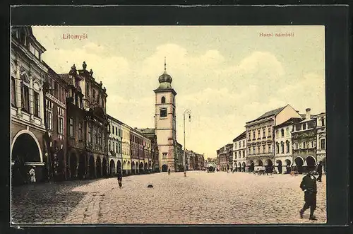 AK Leitomischl / Litomysl, Horni namesti