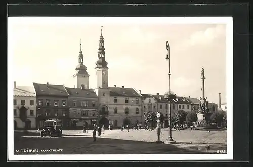 AK M.-Trübau, Marktplatz