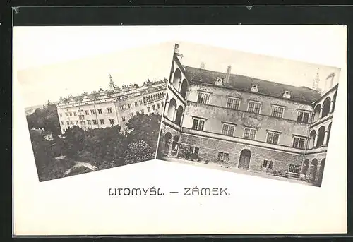 AK Leitomischl / Litomysl, Zamek