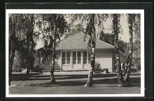AK Döberitz, Olympisches Dorf, Wohnhaus an der oberen Dorfaue