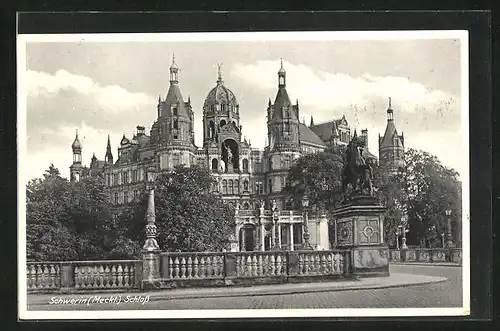 AK Schwerin /Meckl., Schloss