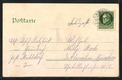 AK Mühldorf a. Inn, Teilansicht