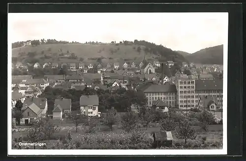 AK Onstmettingen, Totalansicht vom Ort