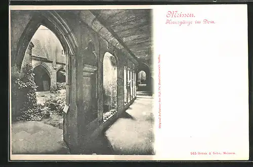AK Meissen, Kreuzgänge im Dom