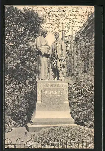 AK Köln, Kolpingdenkmal