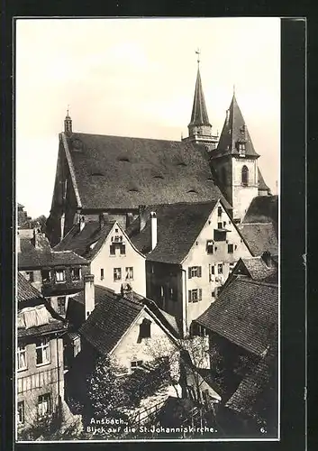 AK Ansbach, Blick auf die St. Johanniskirche