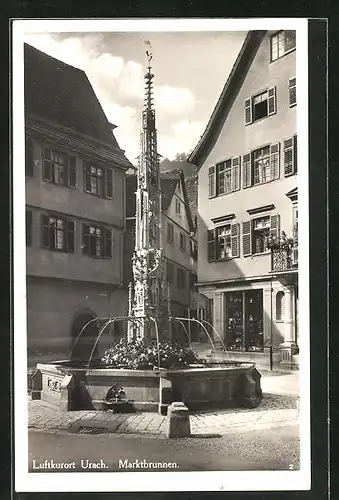 AK Urach, Marktbrunnen