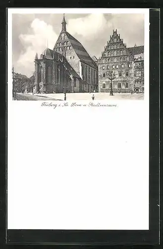 AK Freiberg i. Sa., Dom und Stadtmuseum