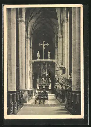 AK Freiberg i. Sa., Innenansicht des Domes