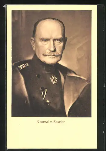 AK Heerführer General v. Beseler in Uniform