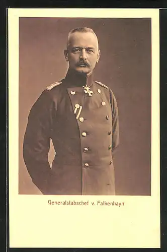 AK Generalstabchef v. Falkenhayn, Heerführer