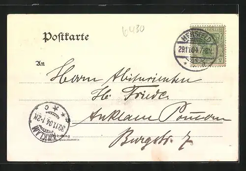 AK Hersfeld, Kriegsschule aus der Vogelschau